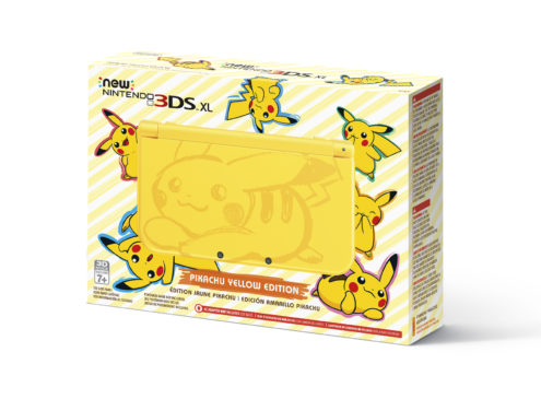 New 3DS XL_edition jaune Pikachu